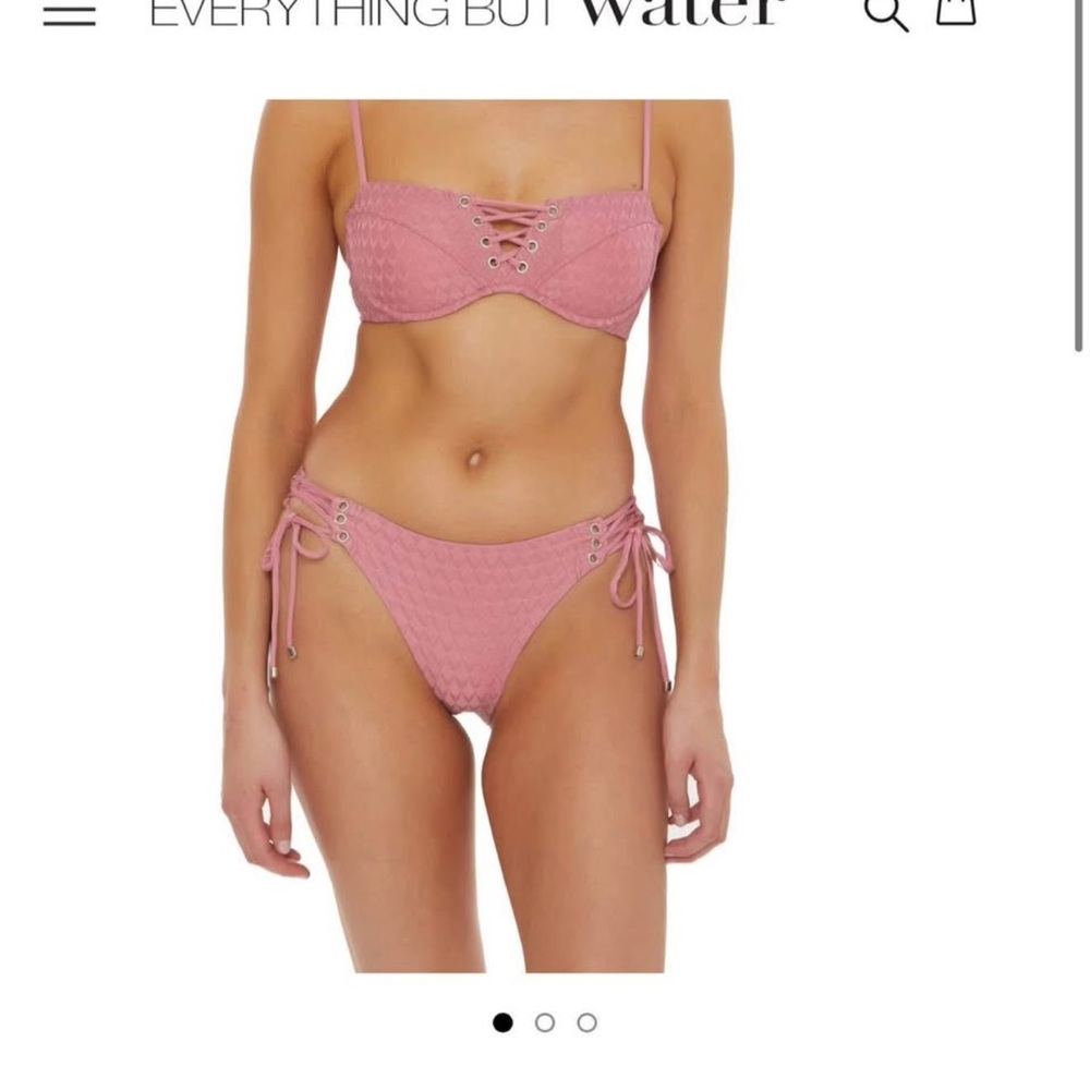 Lace-Up Bikini